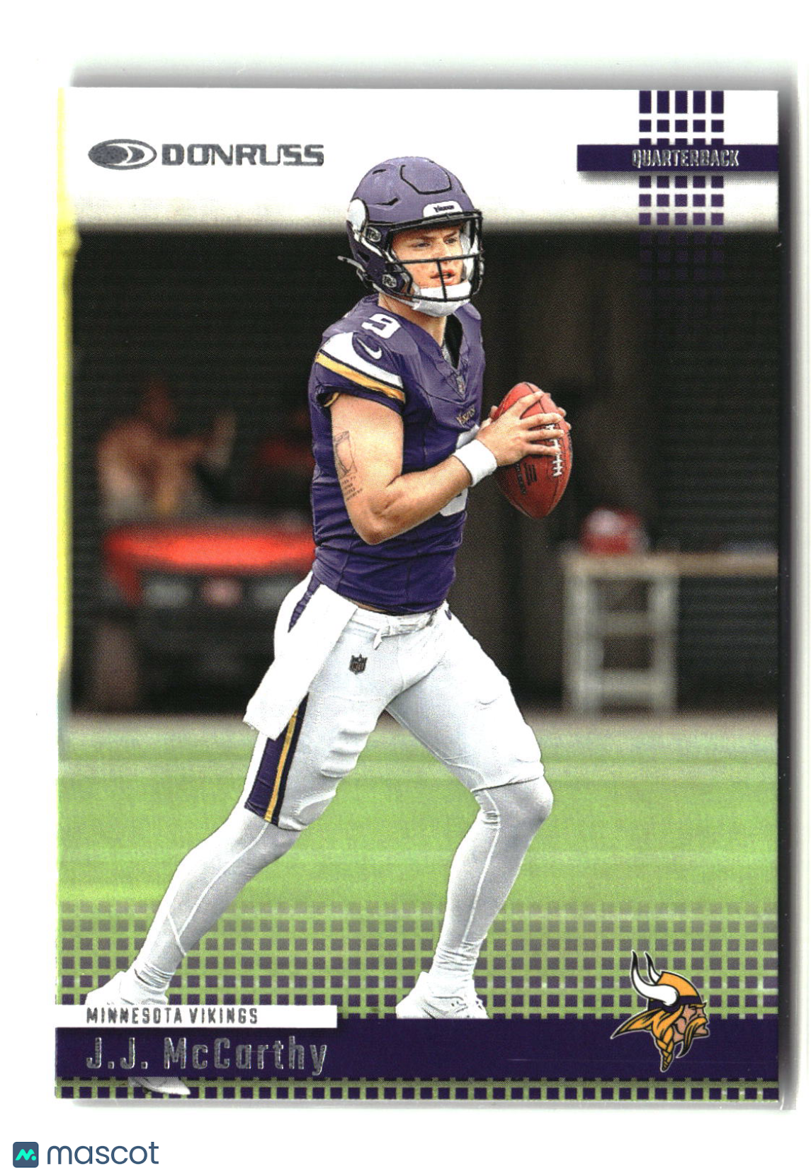 J.J. McCarthy 2024 Donruss Retro 2004 #27