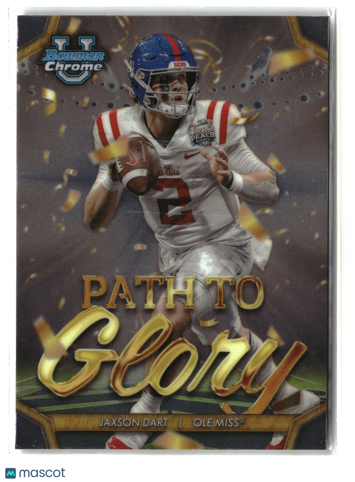 Jaxson Dart 2024 Bowman University Chrome Path To Glory #PG-2