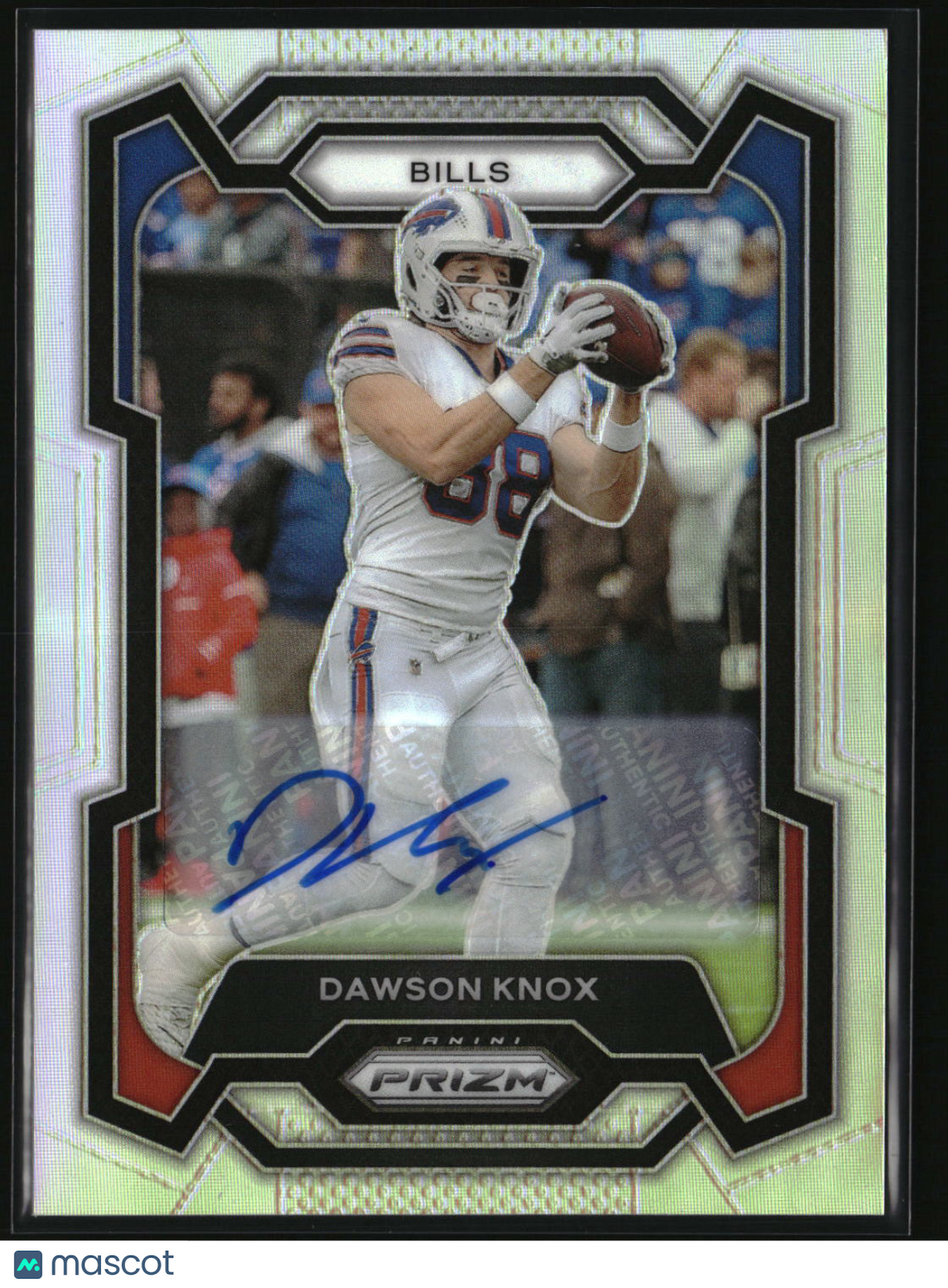Dawson Knox 2023 Panini Prizm Autographs Prizm Silver #28