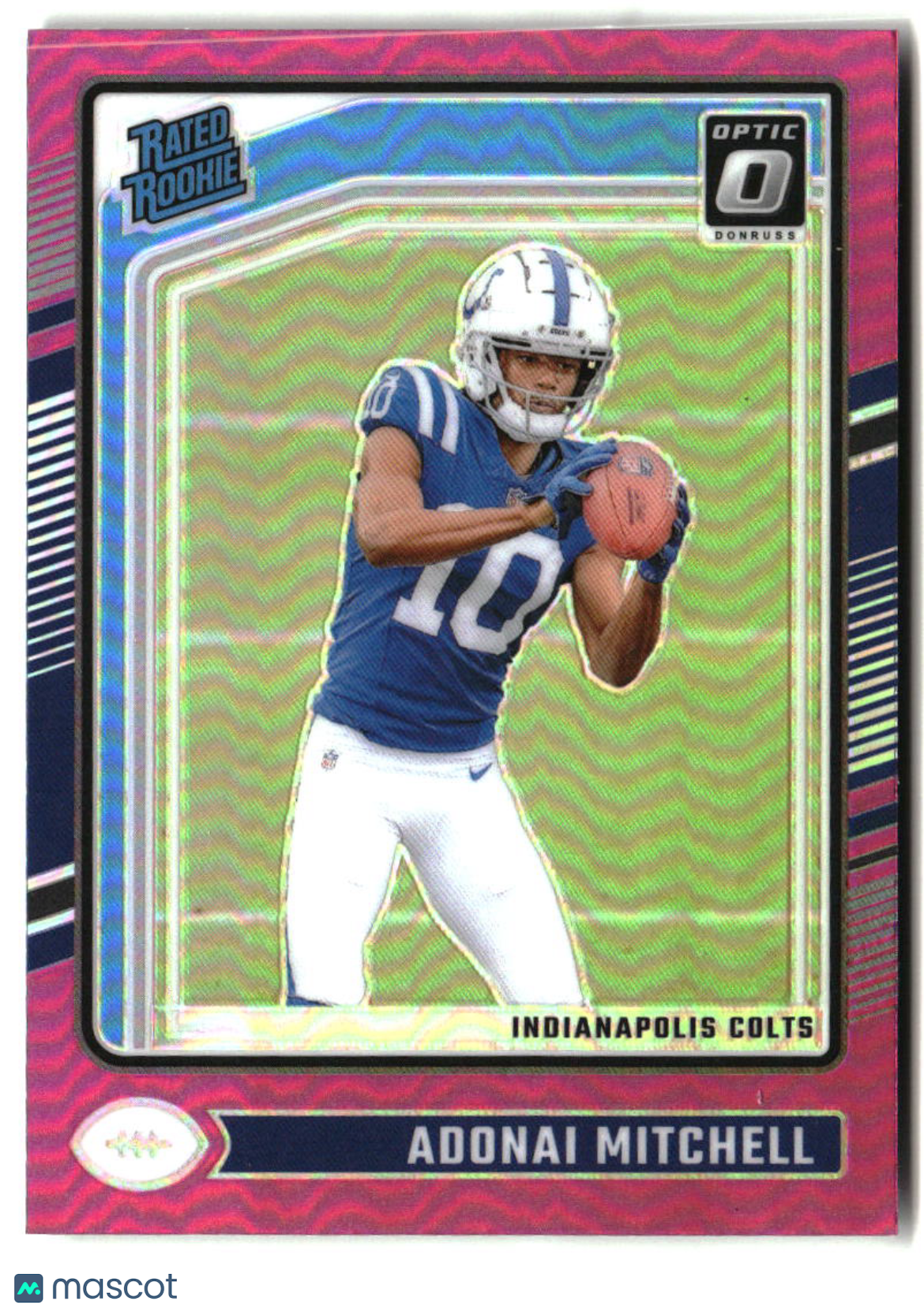 Adonai Mitchell 2024 Donruss Optic Pink #203