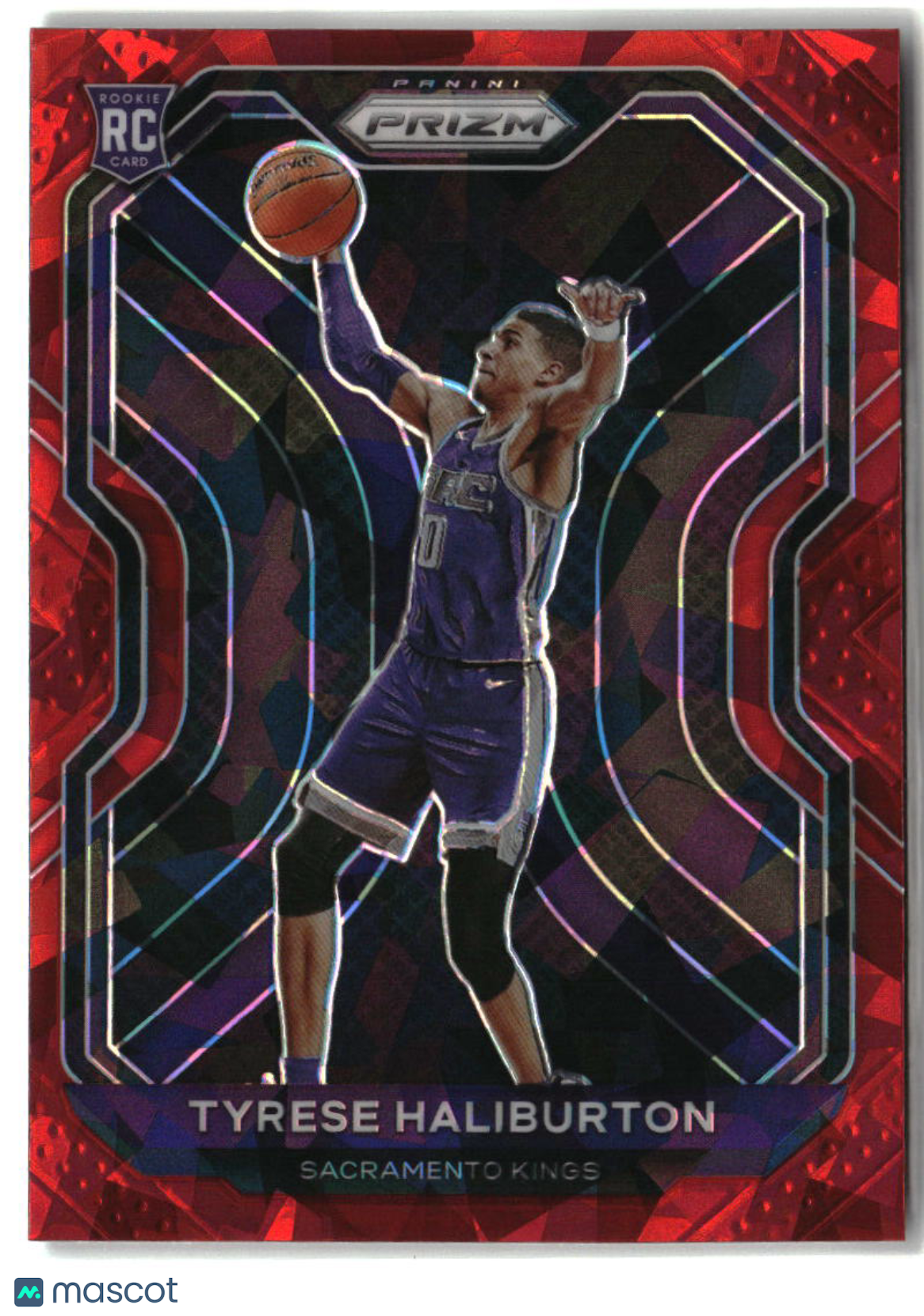 Tyrese Haliburton 2020-21 Panini Prizm Red Ice Prizms #262