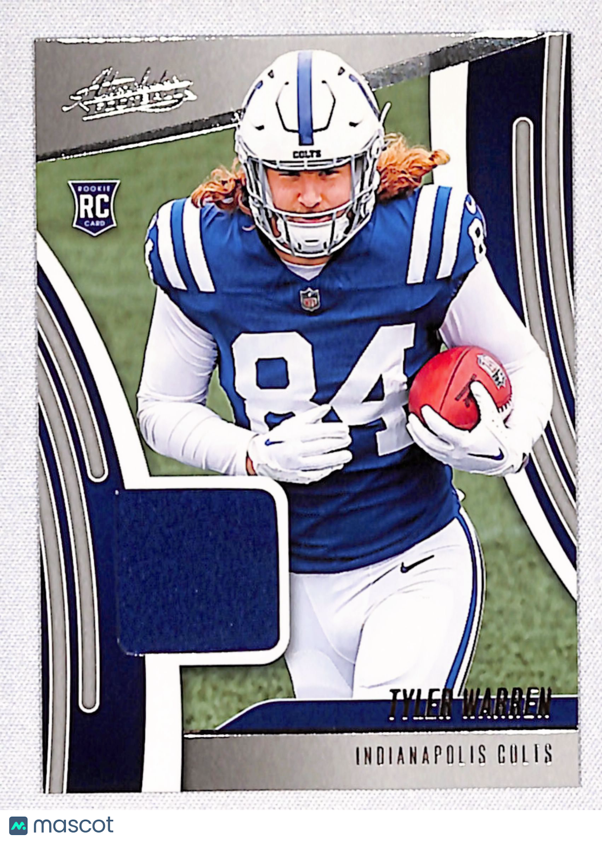 Tyler Warren 2025 Panini Absolute Absolute Rookie Materials #ARM-TWN