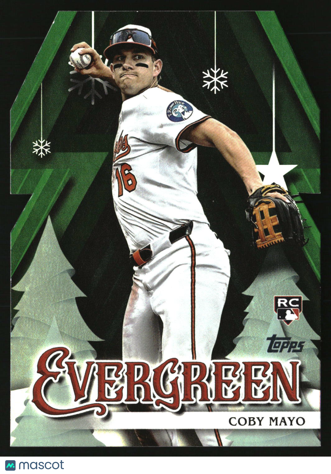 Coby Mayo 2025 Topps Holiday Evergreen #E-6