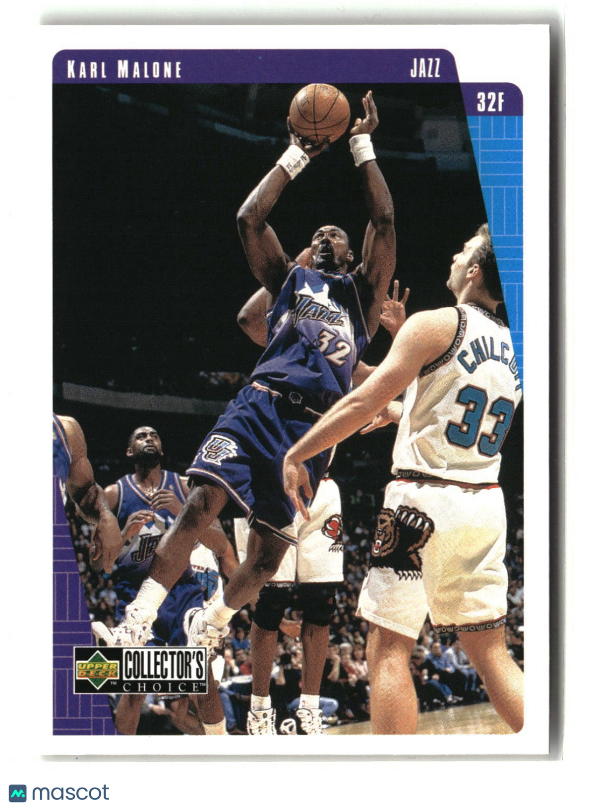 Karl Malone 1997-98 Collector's Choice #142