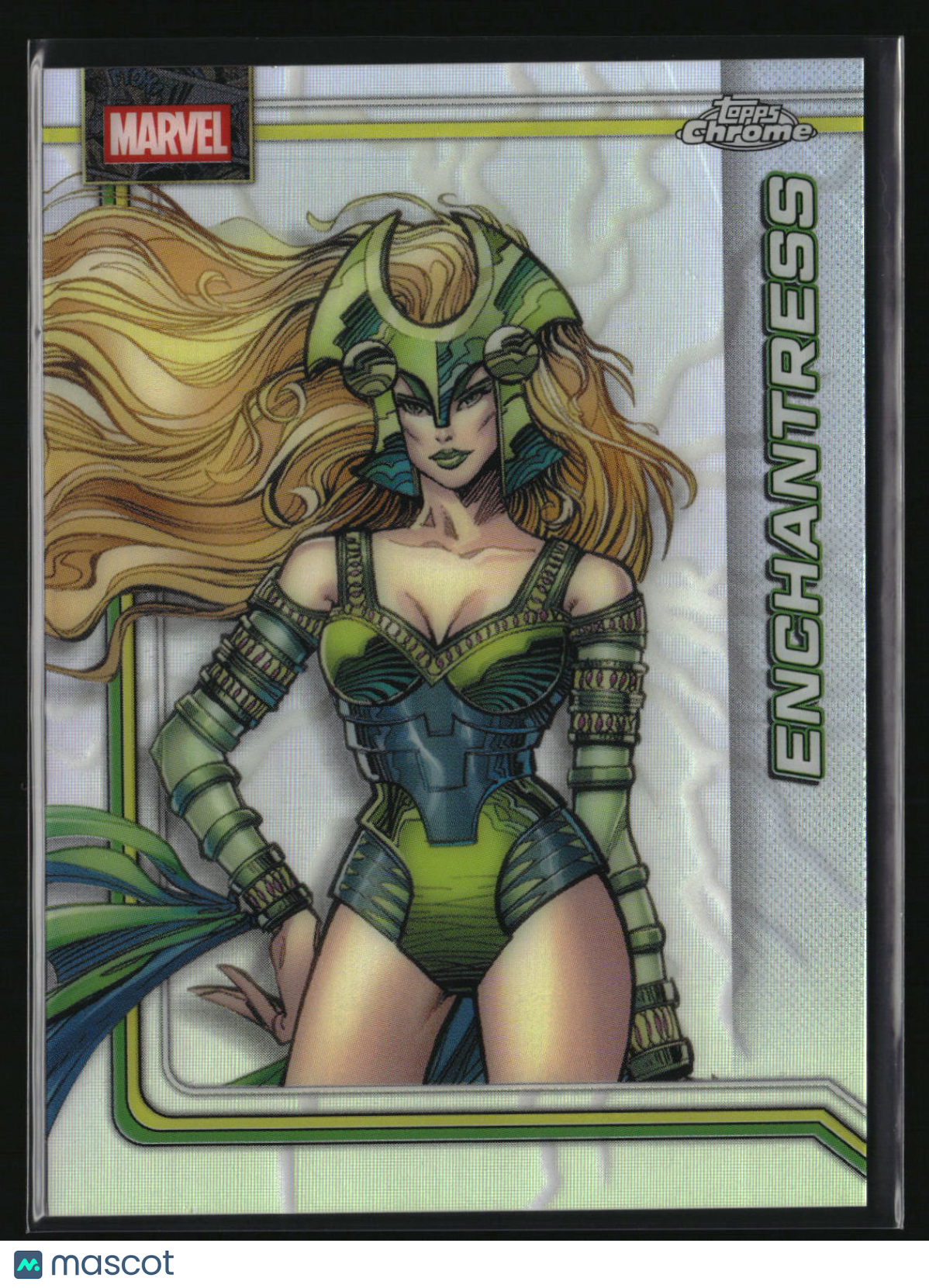 Enchantress 2026 Topps Chrome Marvel Comics Storm's Lightning Refractor #35