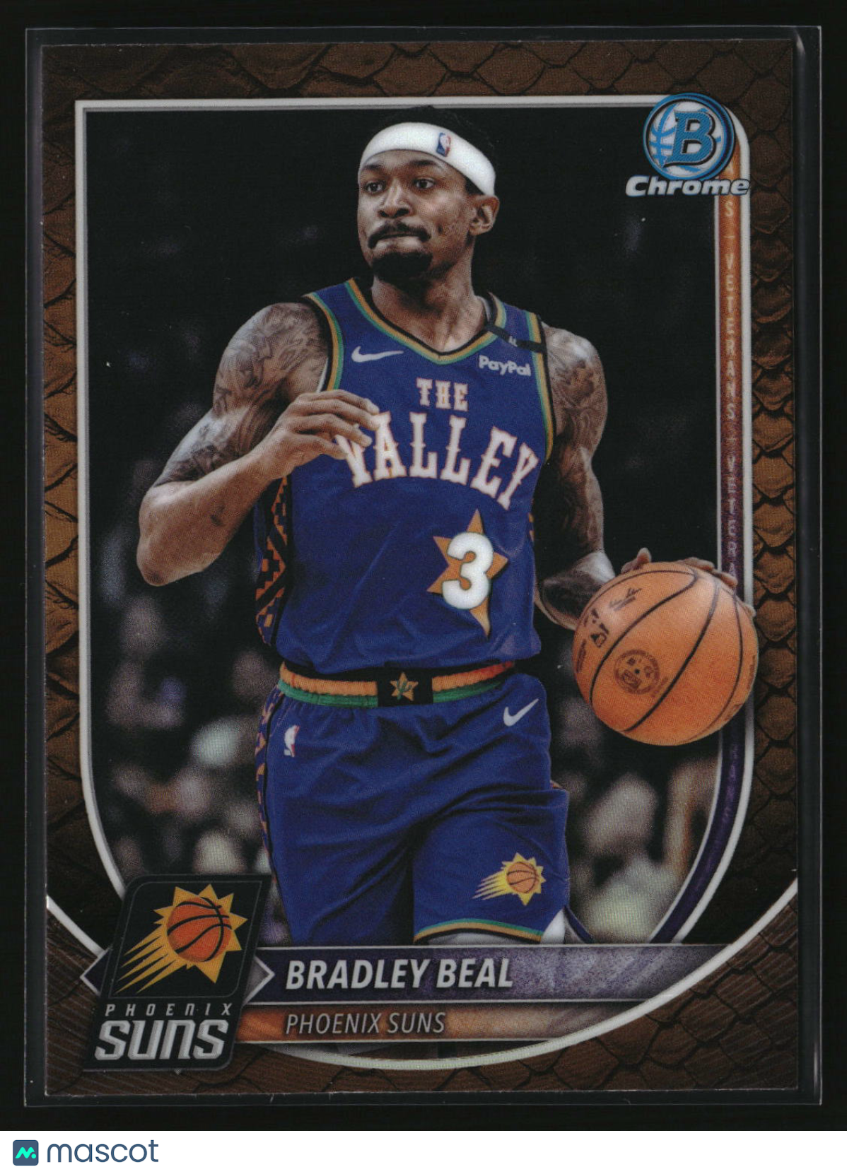 Bradley Beal 2025-26 Bowman Chrome Reptilian Refractor #BCV-126