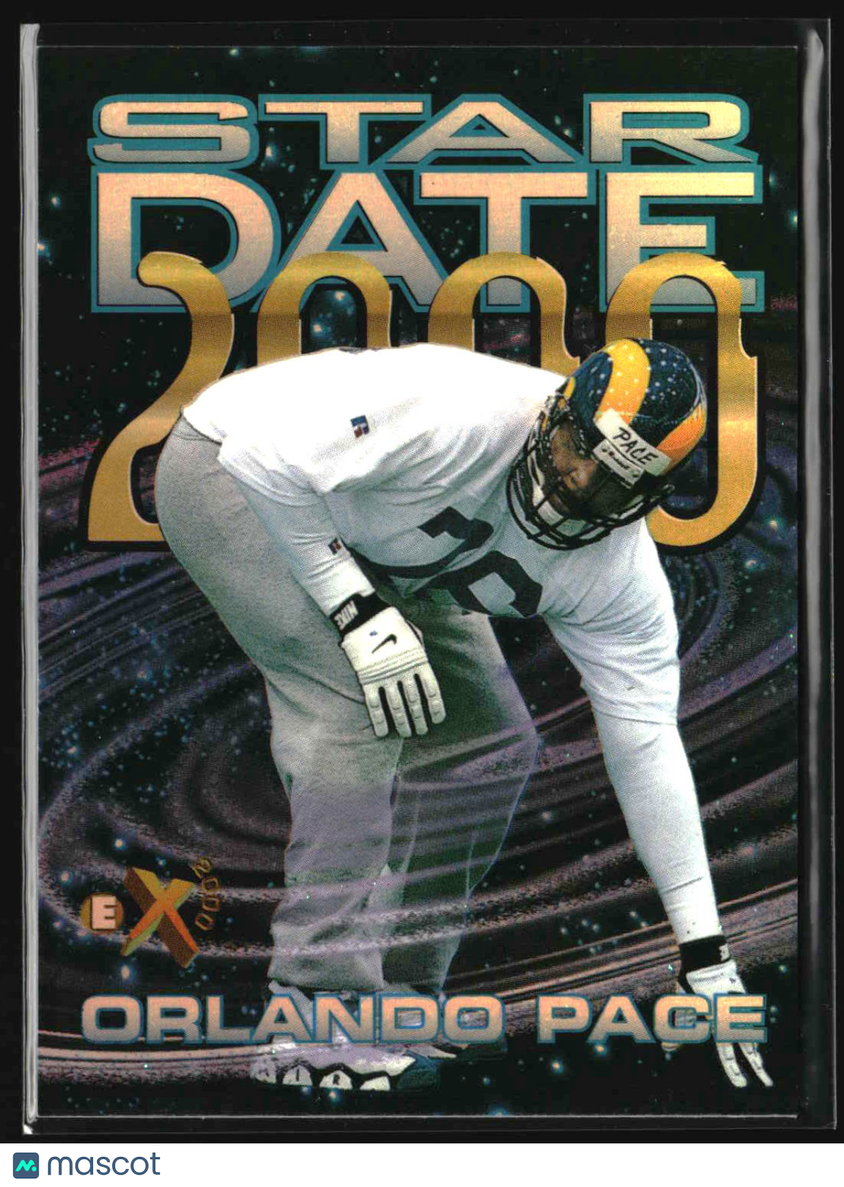 Orlando Pace 1997 SkyBox E-X2000 Star-Date-2000 #10