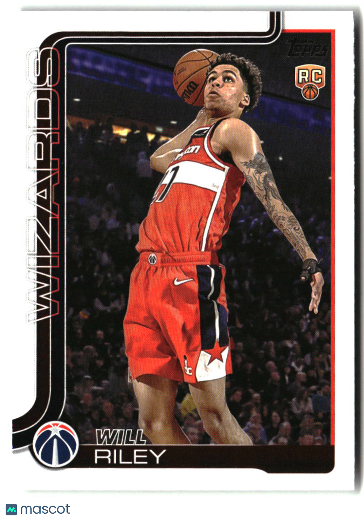 Will Riley 2025-26 Topps #221