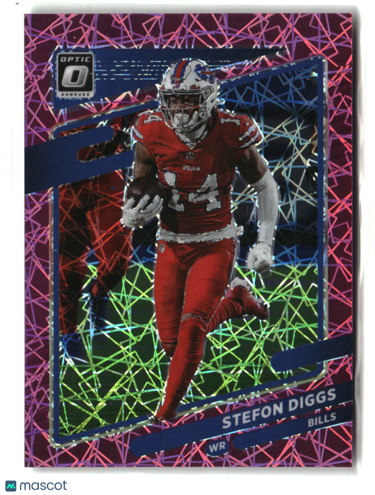 Stefon Diggs 2021 Donruss Optic Pink Velocity #51 #/79