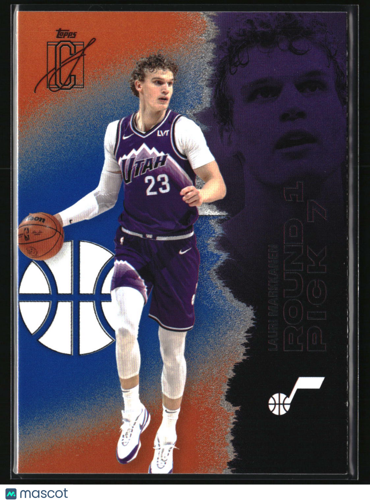 Lauri Markkanen 2025-26 Topps Signature Class Blue & Orange #24