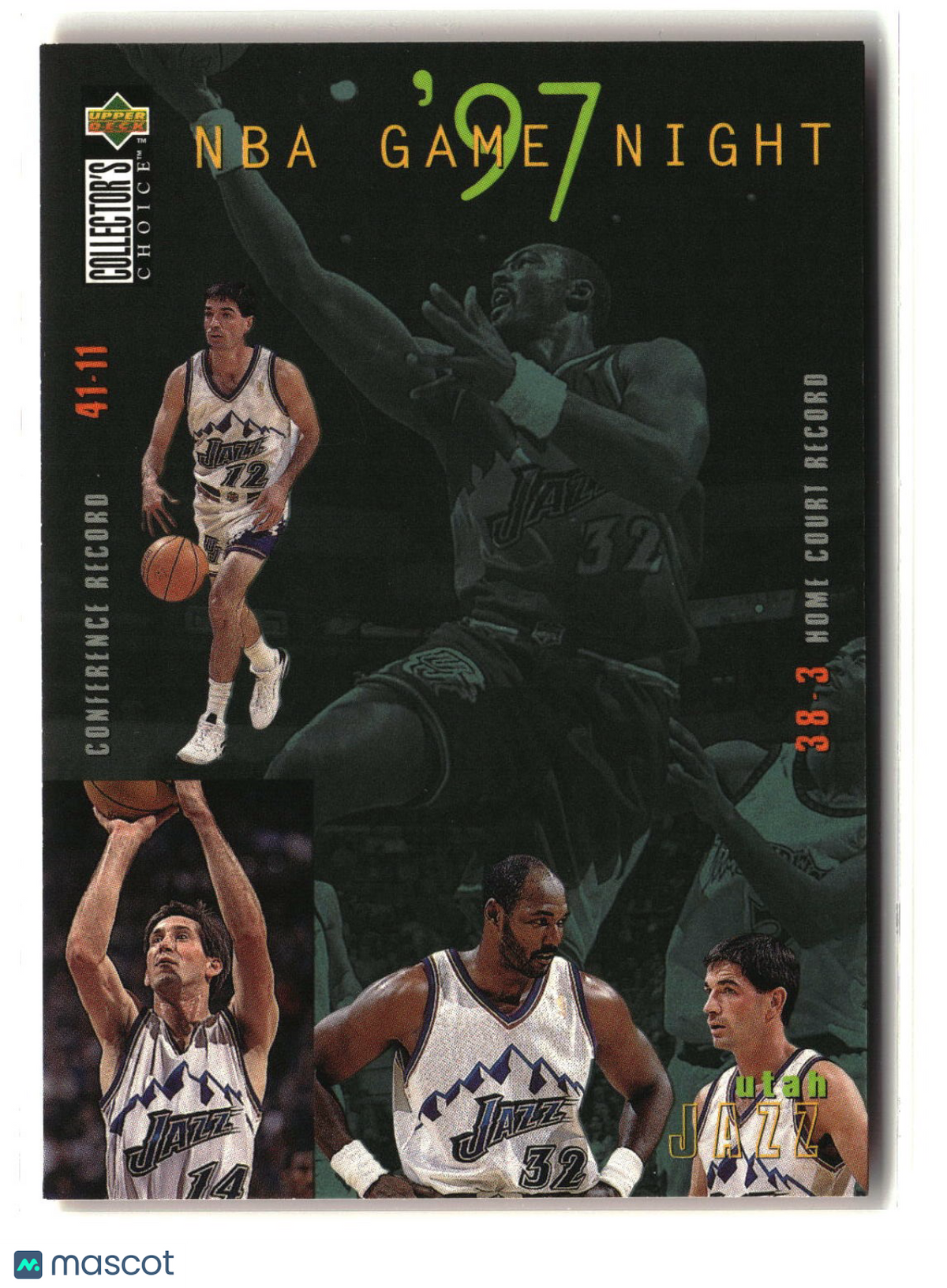 Utah Jazz 1997-98 Collector's Choice #182