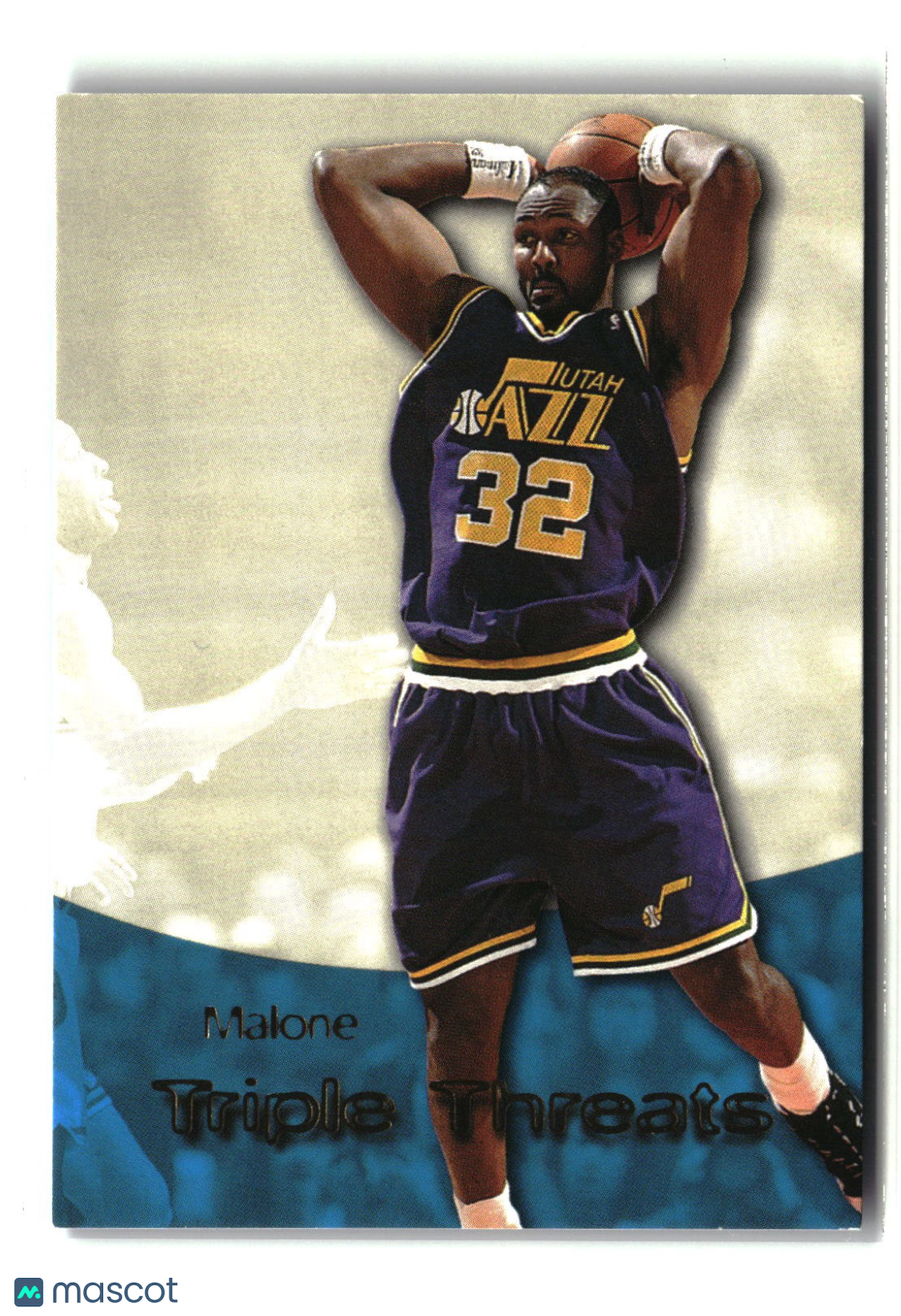 Karl Malone 1996-97 SkyBox Premium Triple Threats #TT8
