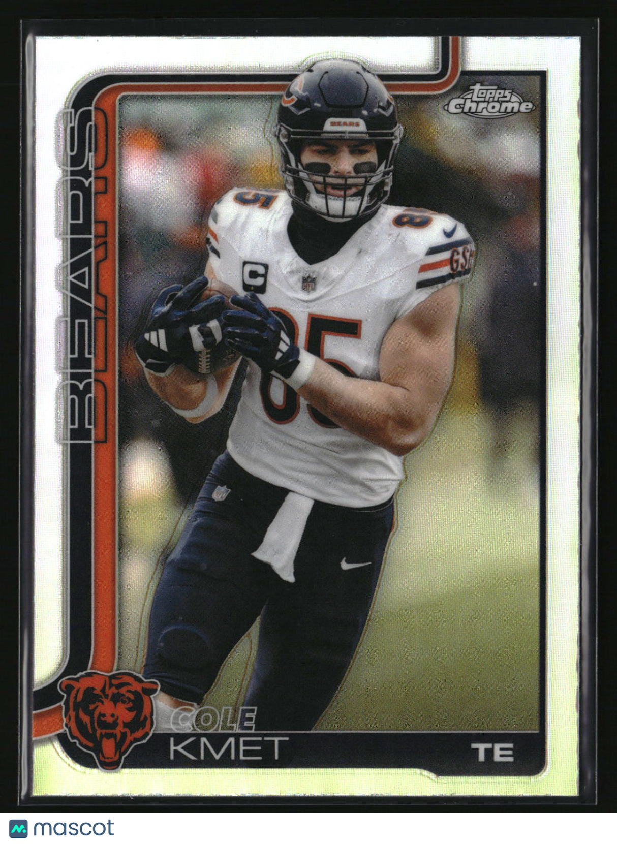 Cole Kmet 2025 Topps Chrome - Topps Refractor #51