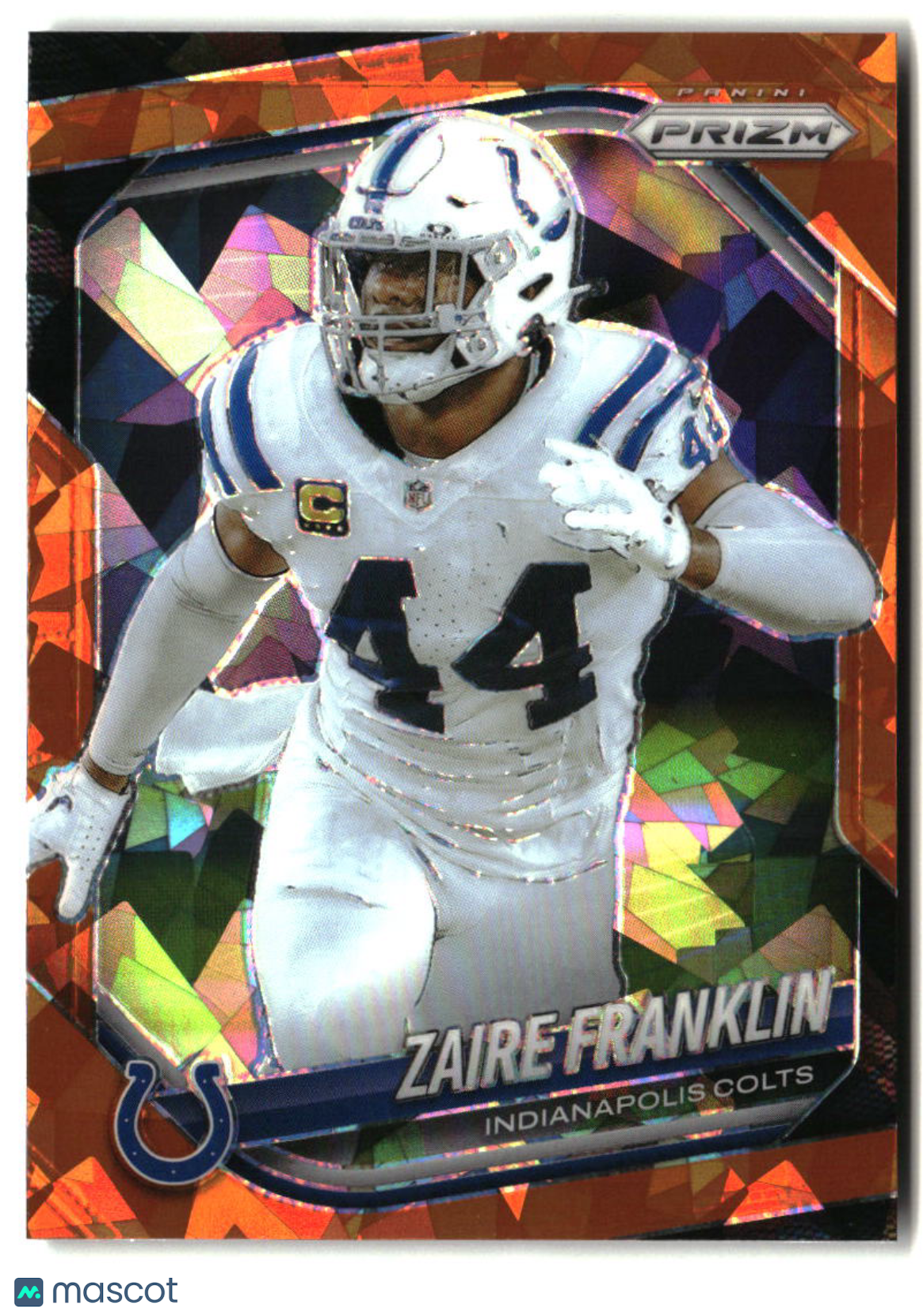 Zaire Franklin 2025 Panini Prizm Orange Ice #91