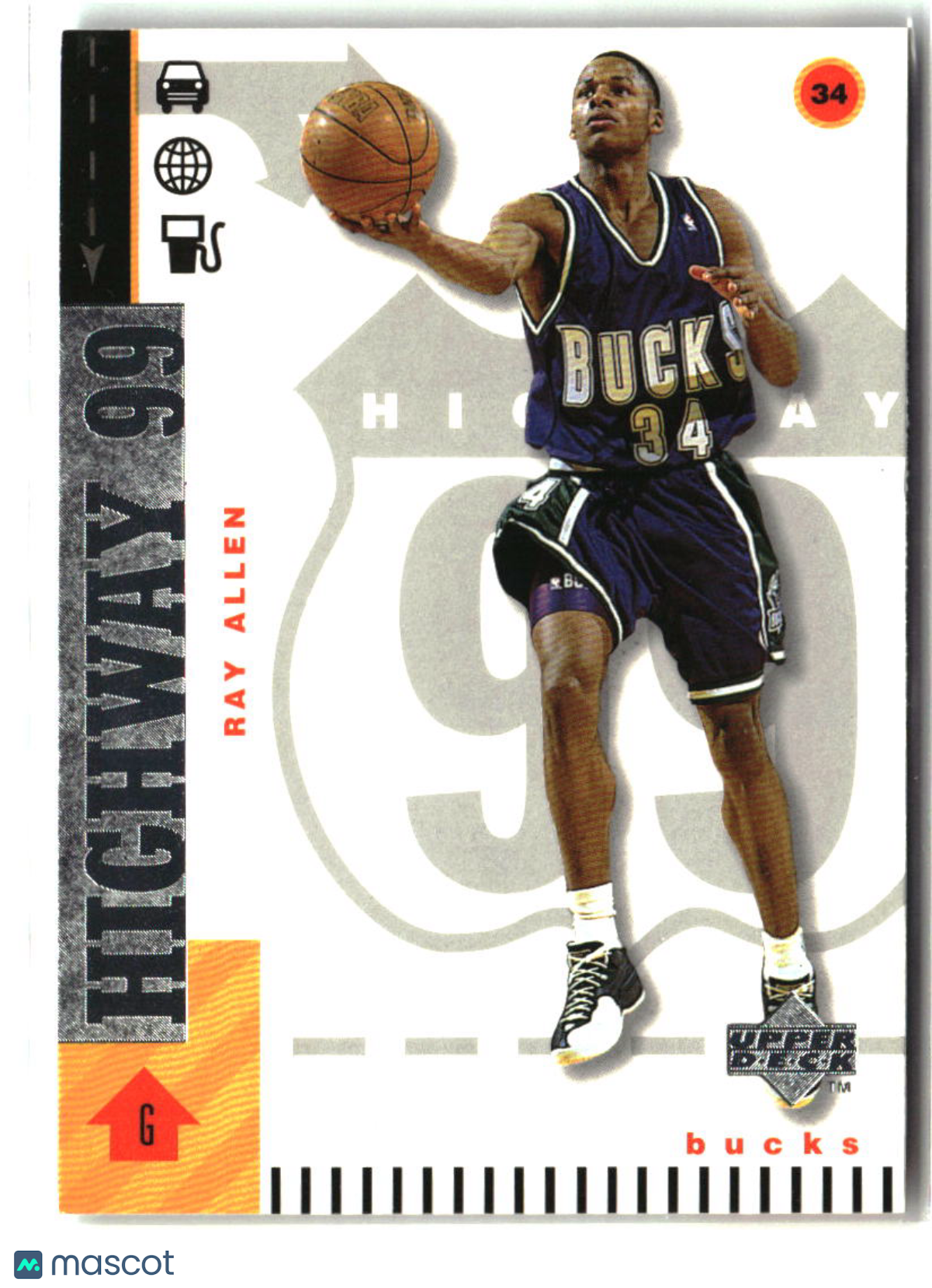 Ray Allen 1998-99 Upper Deck #306