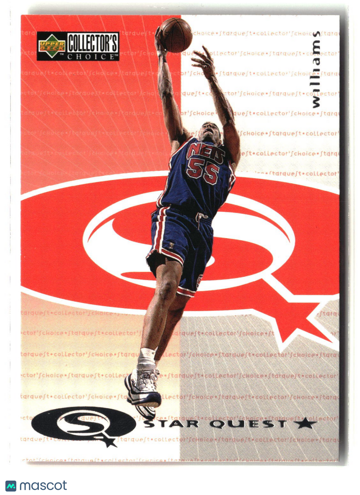 Jayson Williams 1997-98 Collector's Choice StarQuest #SQ21