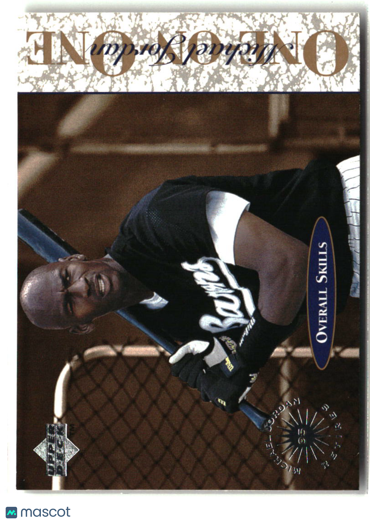 Michael Jordan 1995 Upper Deck Minor League Michael Jordan One On One #5