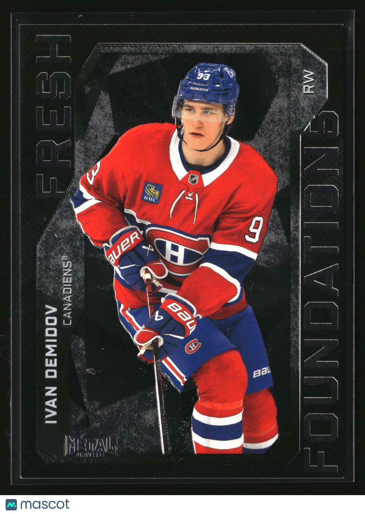 Ivan Demidov 2025-26 SkyBox Metal Universe Fresh Foundations #FF-30
