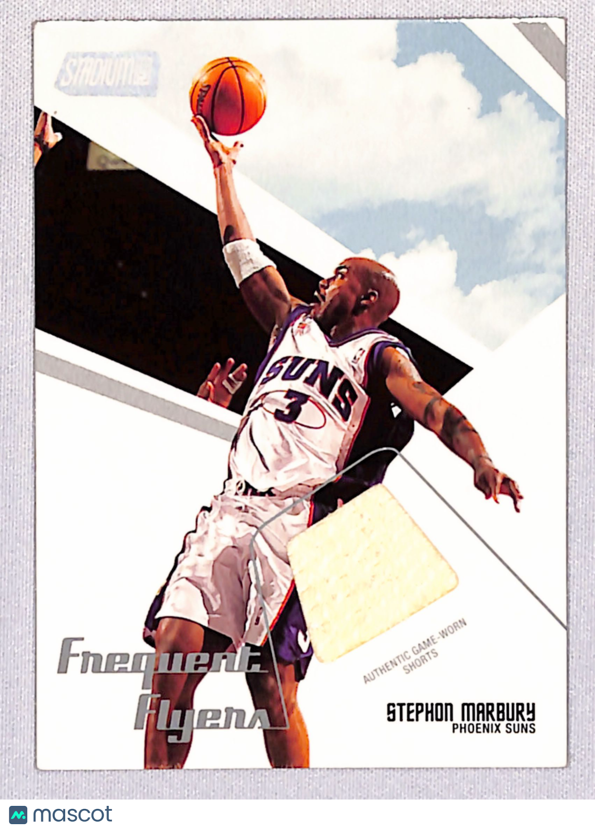Stephon Marbury 2002-03 Stadium Club Frequent Flyers Relics #FF-SM #/700