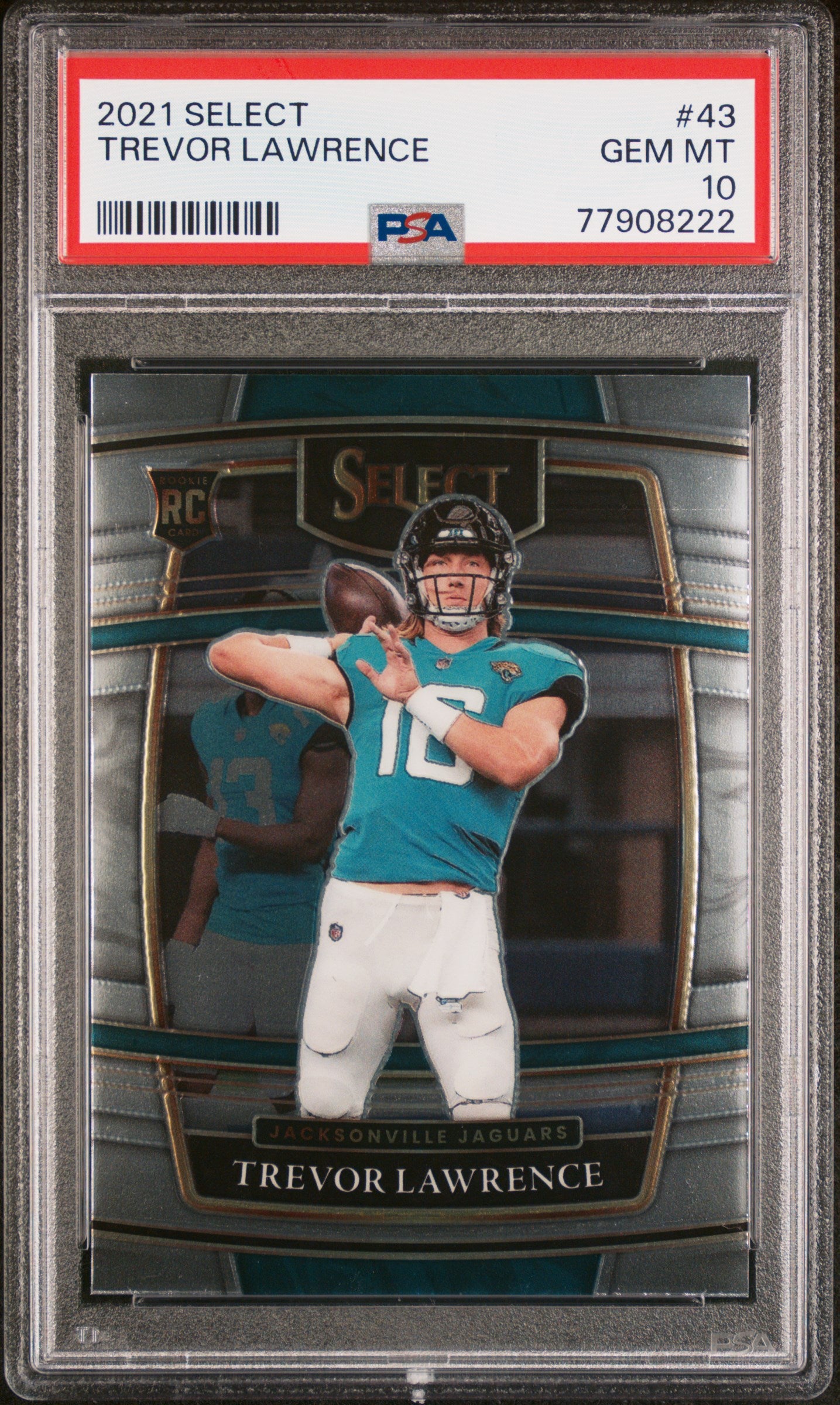 Buy Jaguars Trevor Lawrence RC PSA 10