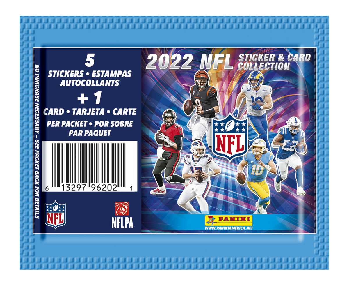 2022 NFL Sticker Packet