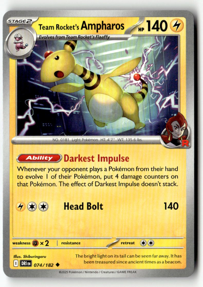 Team Rocket's Ampharos