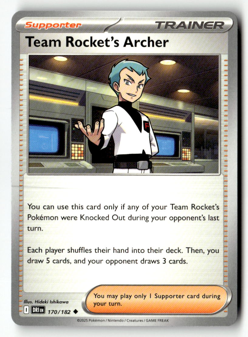 Team Rocket's Archer - 170/182