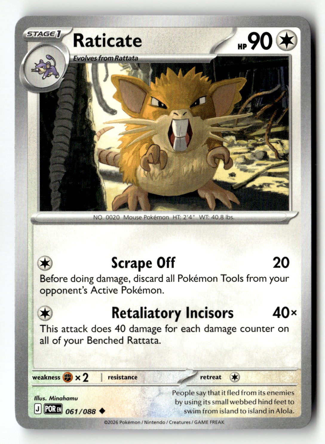 Raticate - 061/088