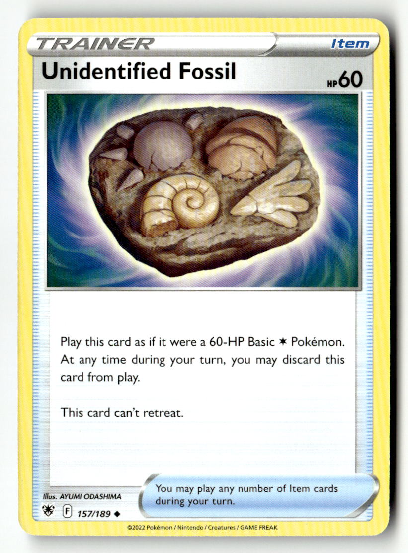 Unidentified Fossil