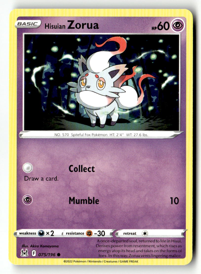 Hisuian Zorua