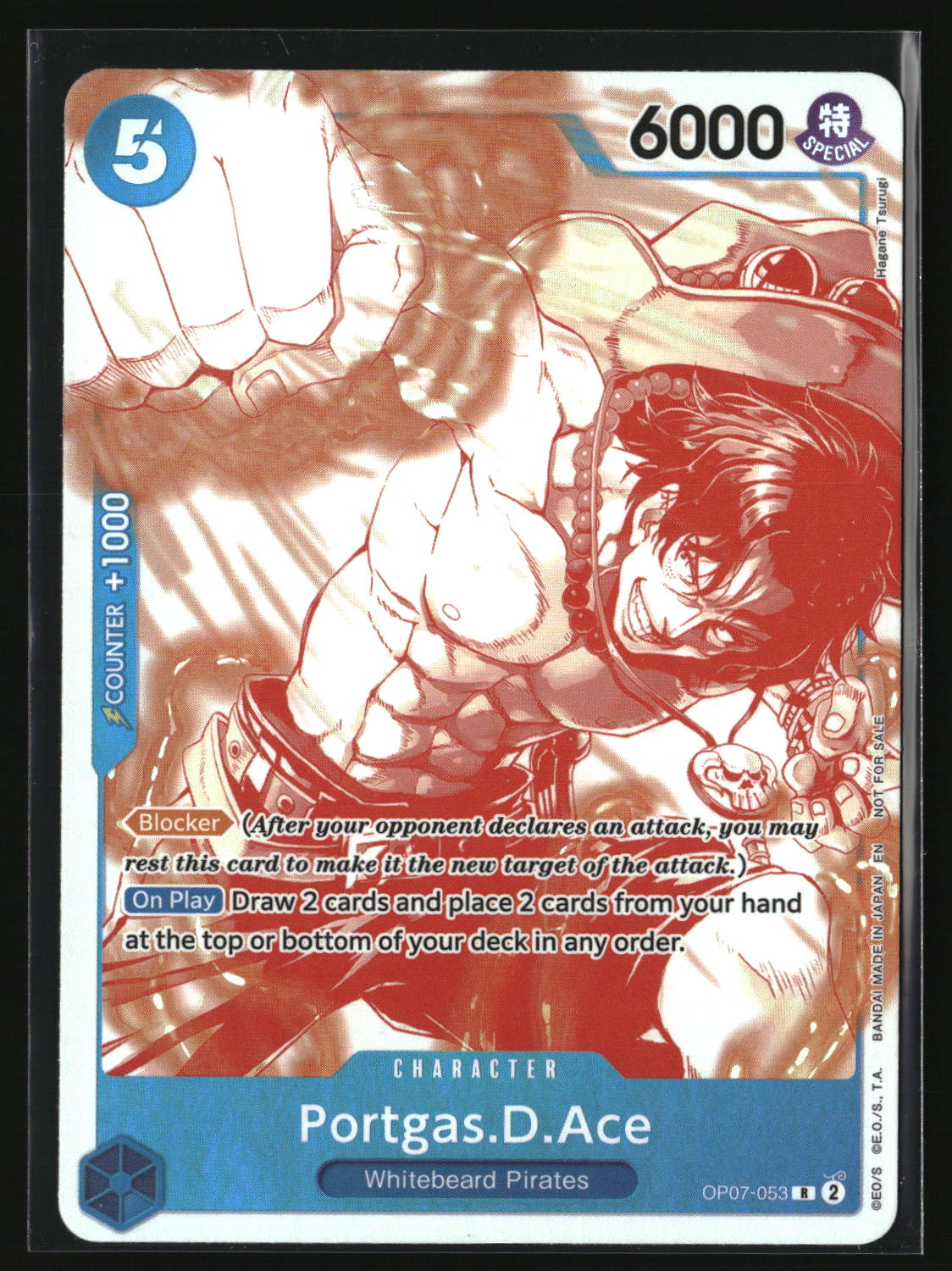 Portgas.D.Ace - OP07-053 (3rd Anniversary Treasure Campaign Pack)