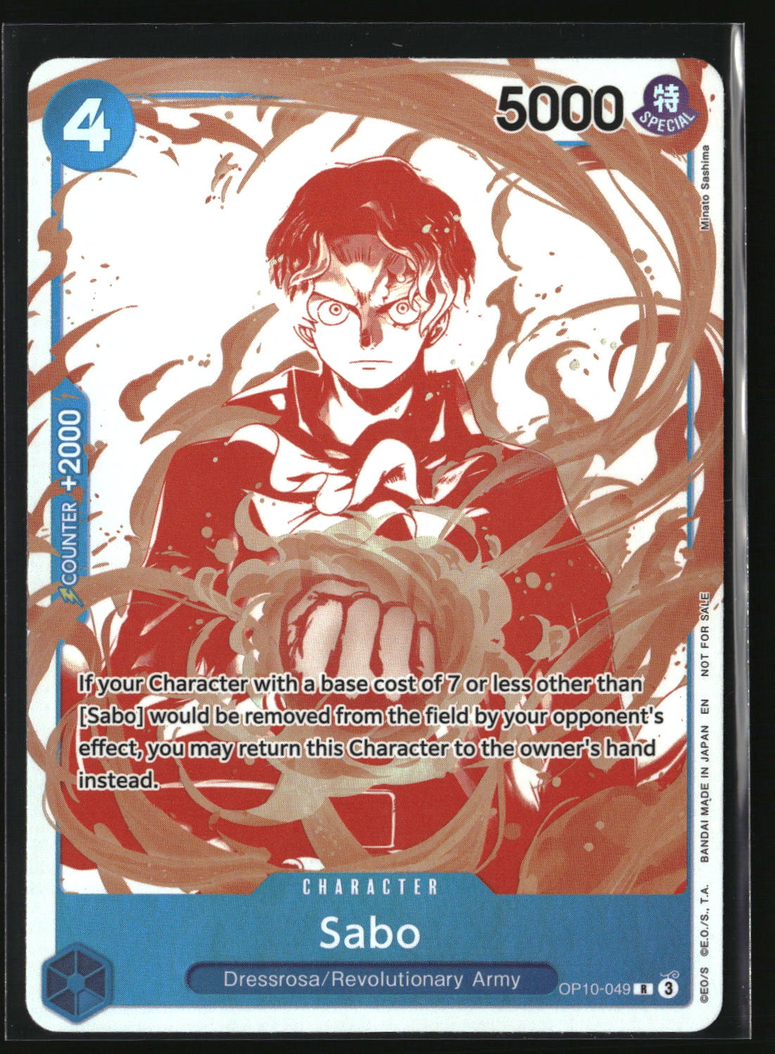 Sabo - OP10-049 (3rd Anniversary Treasure Campaign Pack)