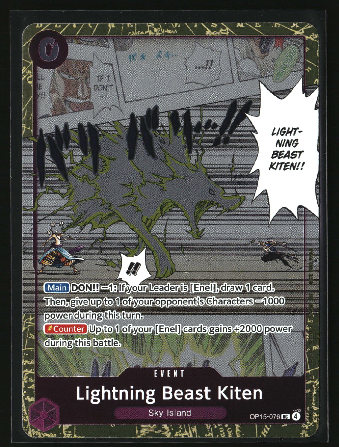 Lightning Beast Kiten (Dash Pack)