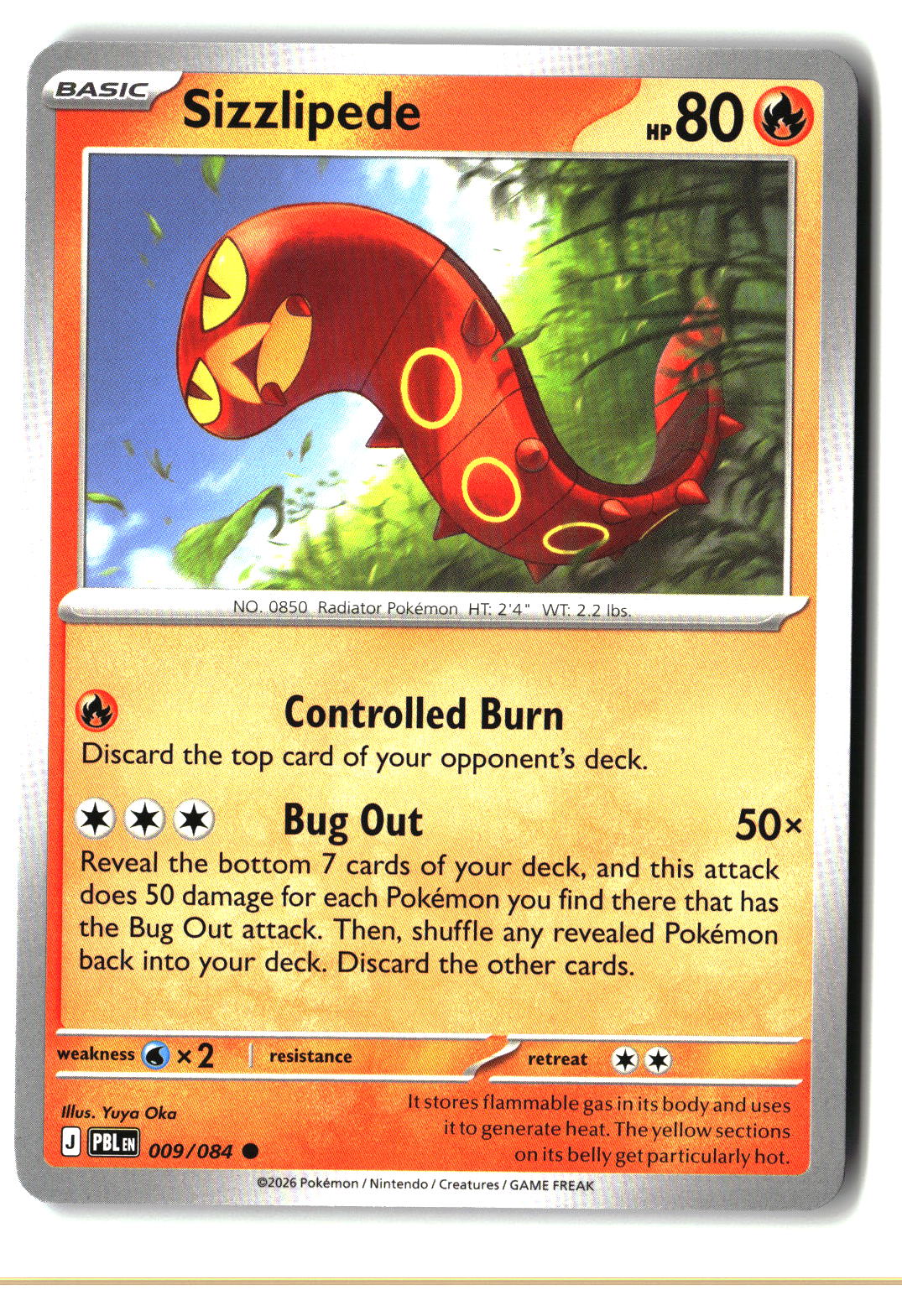 Sizzlipede