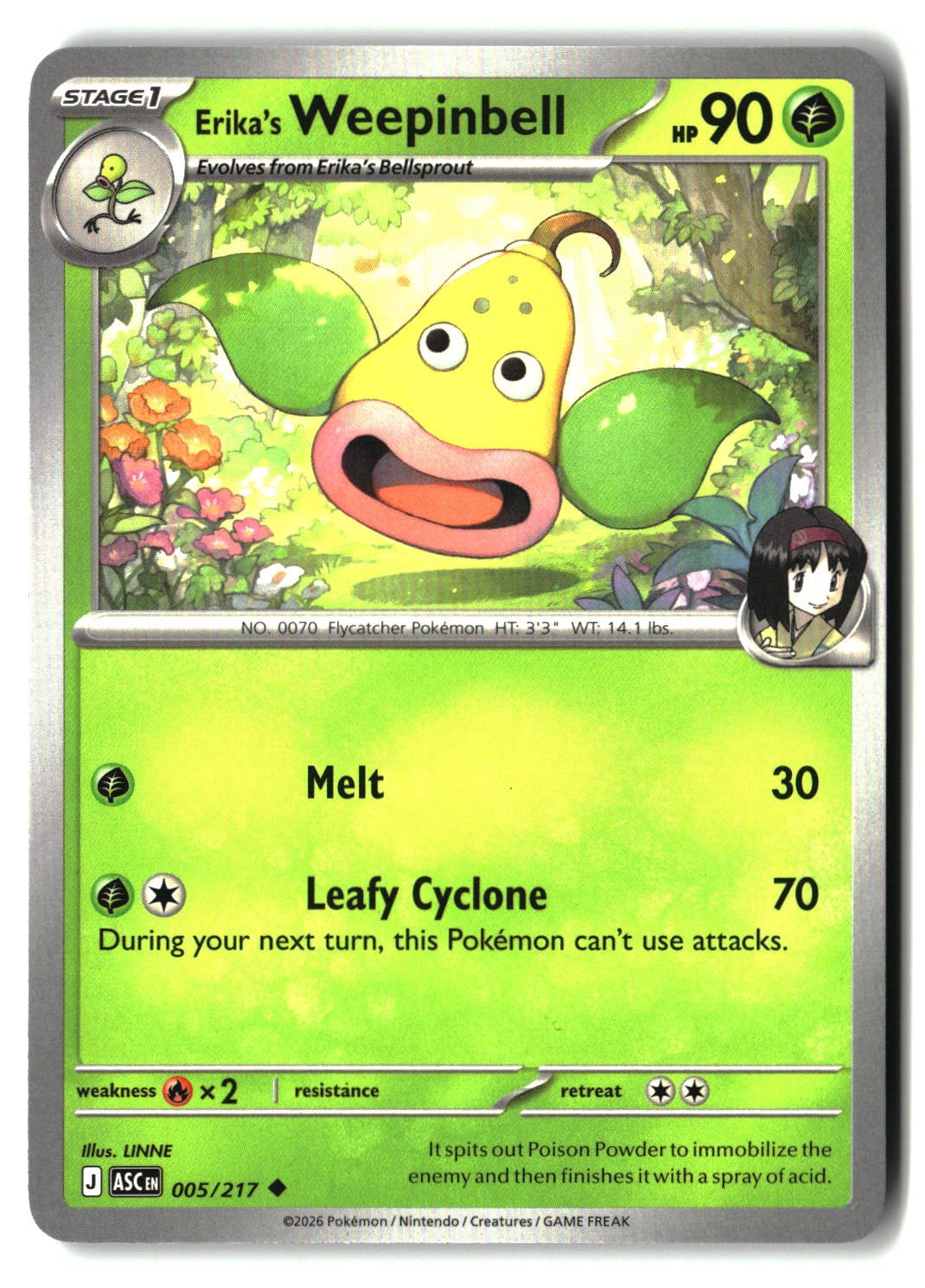 Erika's Weepinbell
