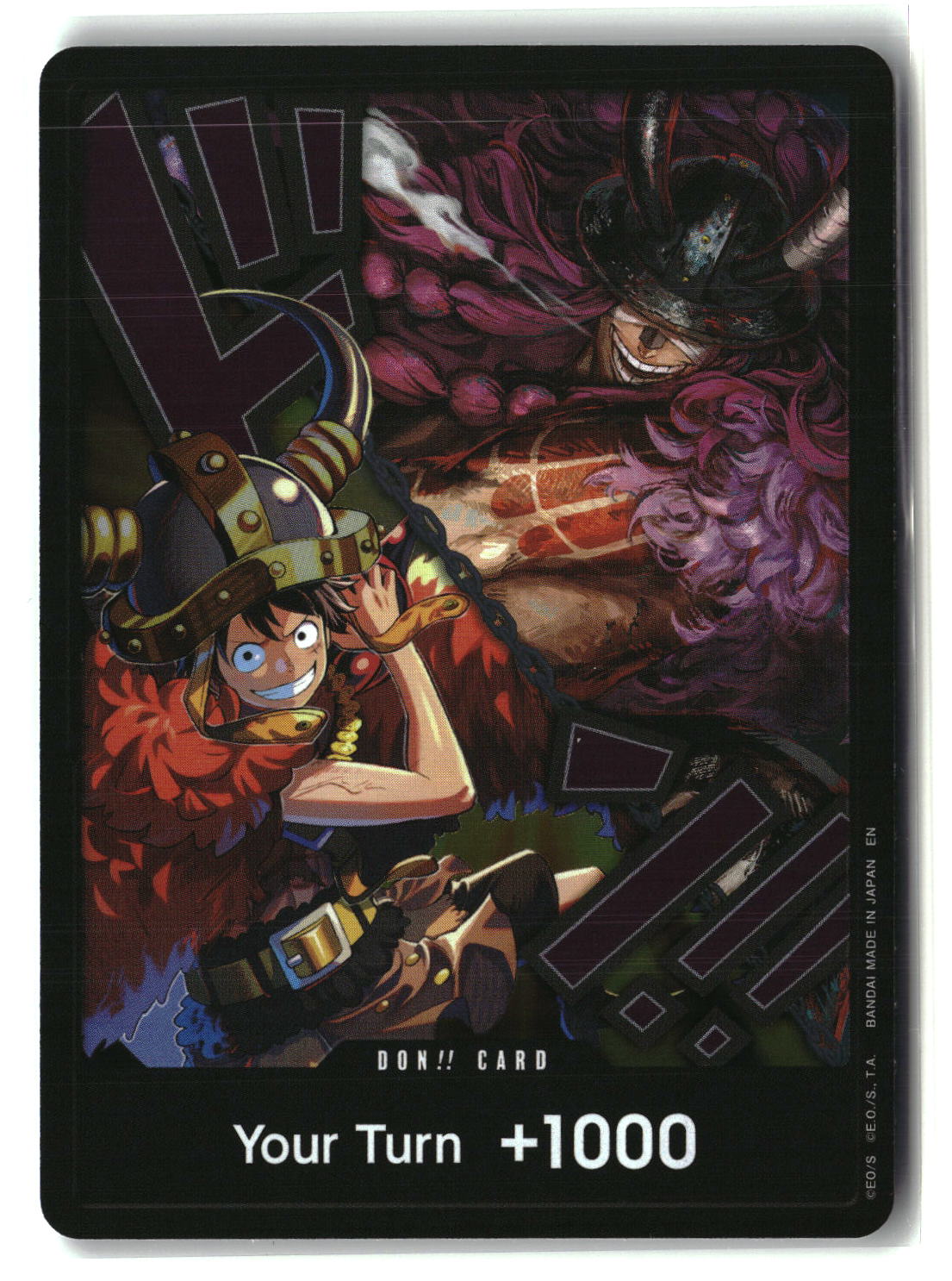 DON!! Card (Alternate Art) (Luffy and Loki)