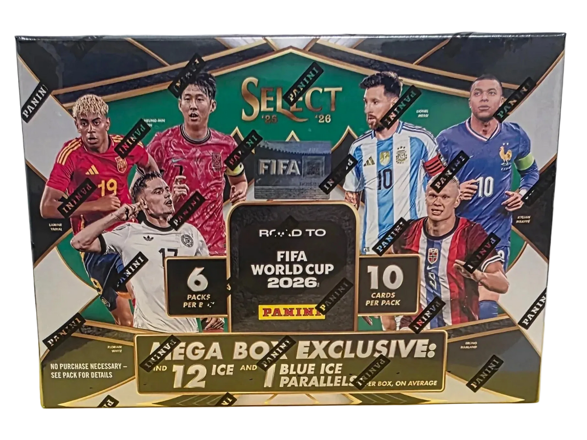 2025-26 Panini Select Road to FIFA World Cup Soccer Hobby Mega Box