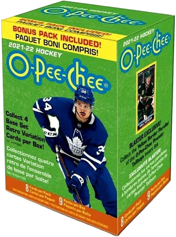 2021-22 O-Pee-Chee Hockey Blaster Box