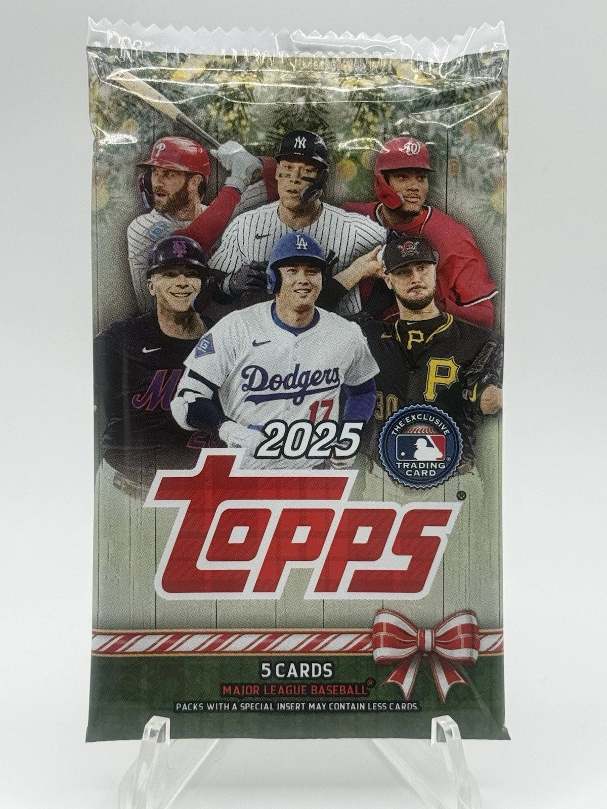 2025 Topps Holiday Baseball Advent Calendar Single Pack