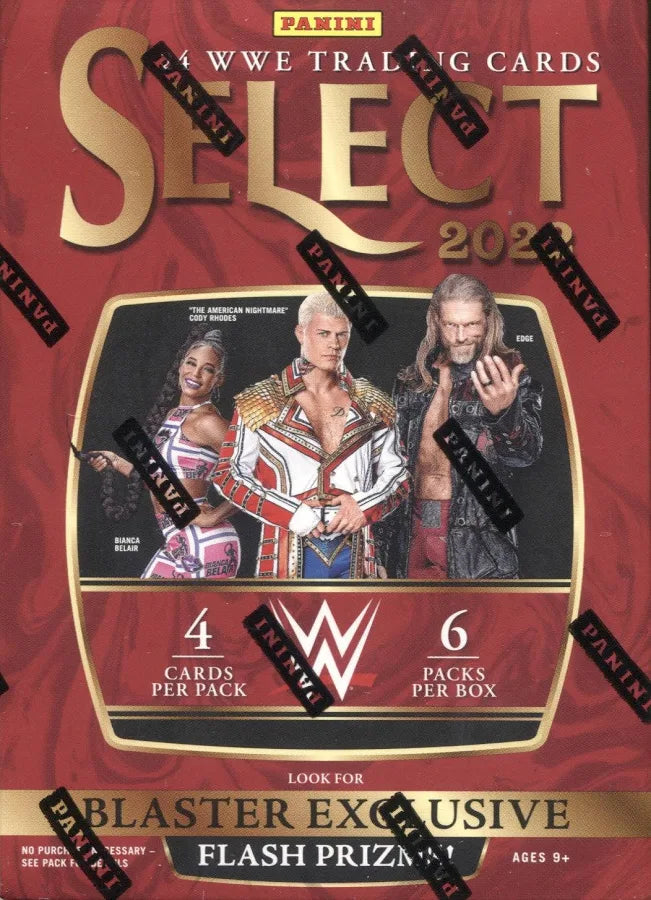 2022 Panini Select WWE Wrestling 6-Pack Blaster Box