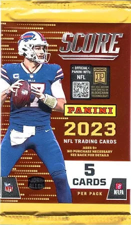 2023 Panini Score Football Gravity Feed Pack