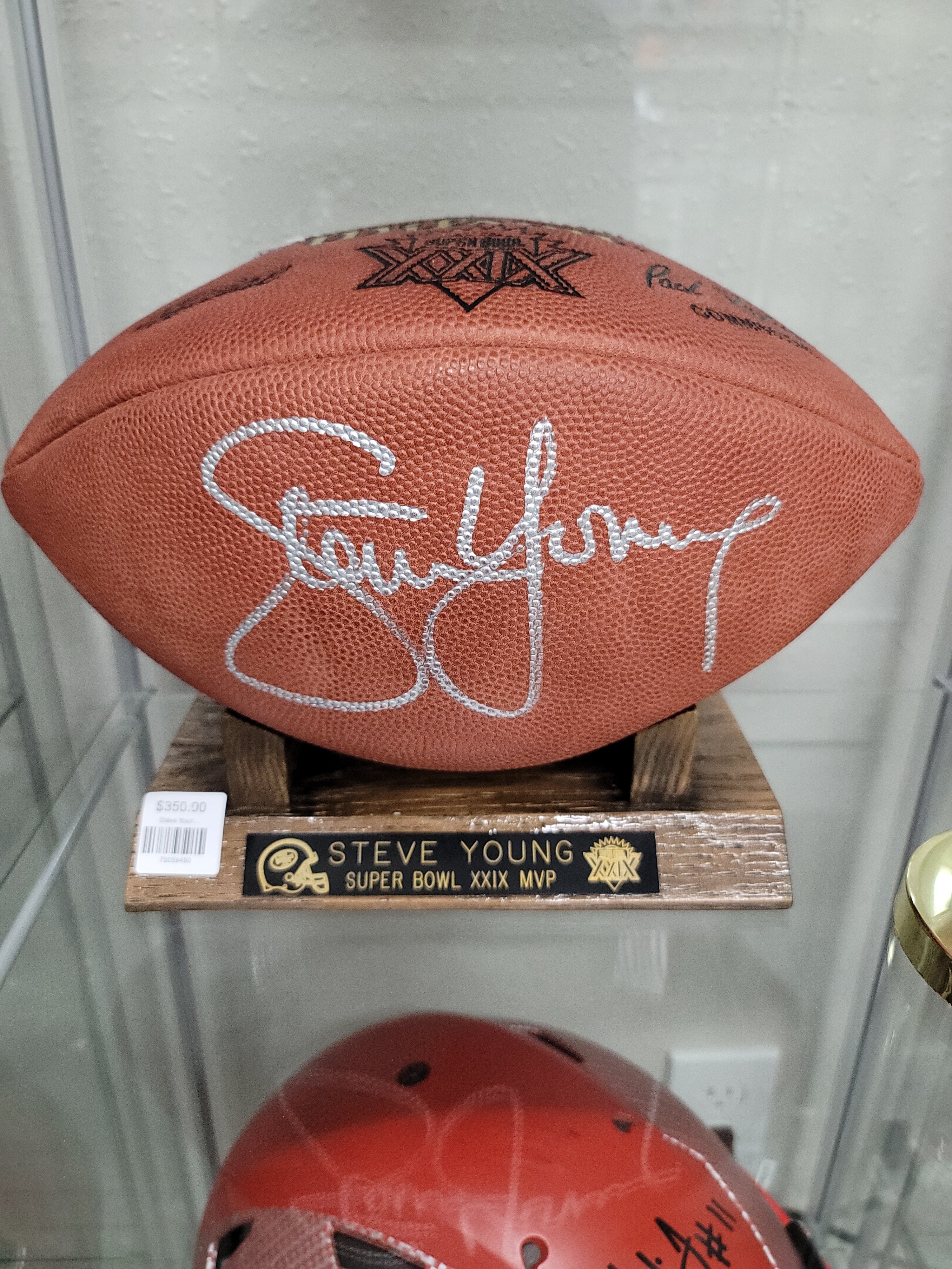 steve young autographed jersey