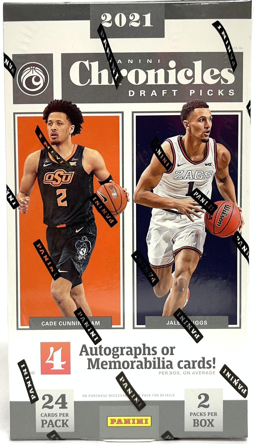 2022 Panini Chronicles Draft Picks Collegiate Basketball Trading Card Box  (Cereal Box)