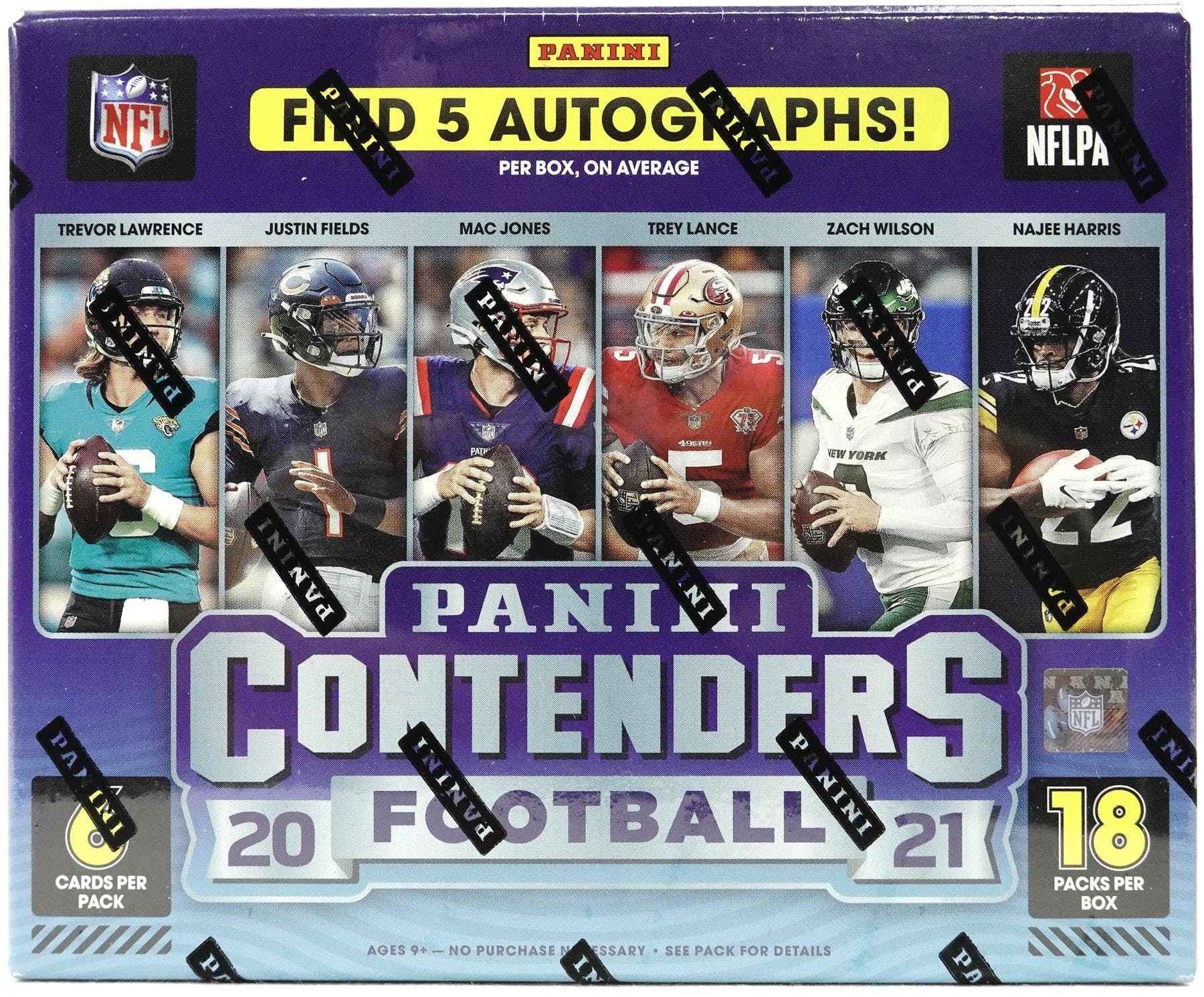 Panini 2022 Contenders Football Blaster