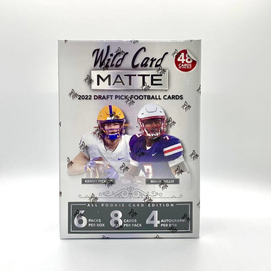 2022 Wild Card Draft Pick Matte Football Hobby - Mega Box – The Sports Shaq