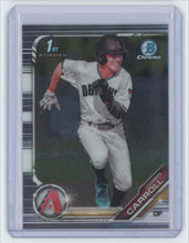 Load image into Gallery viewer, Corbin Carroll 2019 Bowman Draft Chrome 1st BDC-125  S5032

