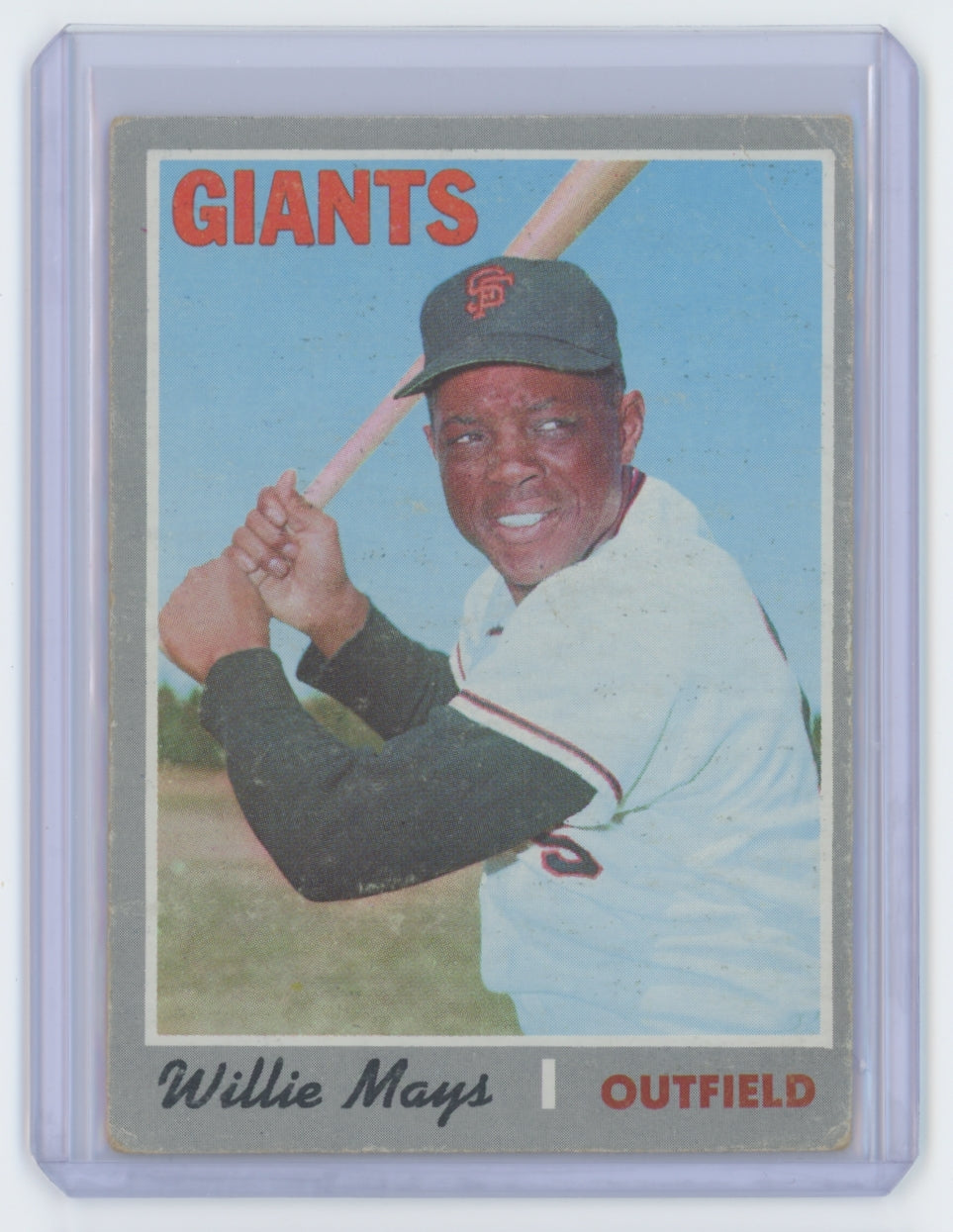 Willie Mays 1970 Topps 600  S5030