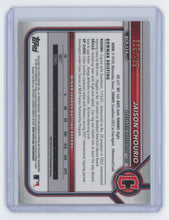 Load image into Gallery viewer, Jaison Chourio 2022 Bowman Chrome 1st Refractor BCP-174 #389/499  S5060
