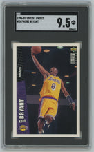 Load image into Gallery viewer, Kobe Bryant 1996 UD Collector&#39;s Choice 267 SGC 9.5  S5089
