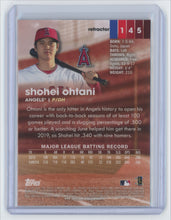 Load image into Gallery viewer, Shohei Ohtani 2020 Stadium Club Chrome Refractor 145  S5122

